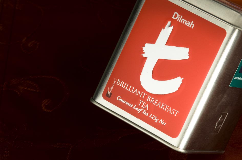 The new Brilliant Breakfast Tea from Dilmah, in the t-Series